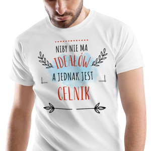 T-Shirt Męski Dla Celnika Koszulka XXL Prezent