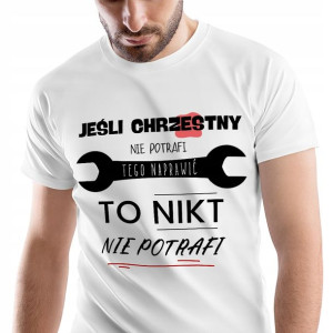 T-Shirt Męski Dla Chrzestnego Koszulka XL Prezent