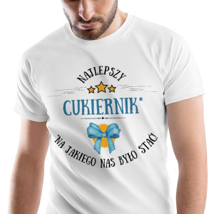 T-Shirt Męski Dla Cukiernika Koszulka L Prezent