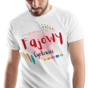 T-Shirt Męski Dla Cyrkowca Koszulka M Prezent