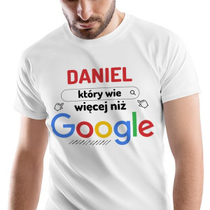 T-Shirt Męski Dla Daniela Koszulka L Prezent