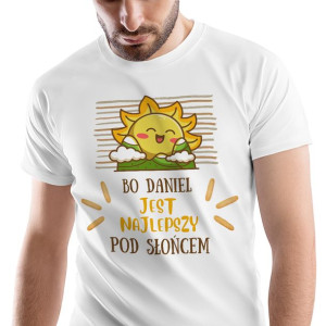T-Shirt Męski Dla Daniela Koszulka M Prezent
