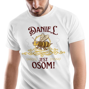 T-Shirt Męski Dla Daniela Koszulka S Prezent