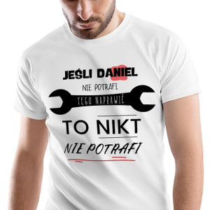 T-Shirt Męski Dla Daniela Koszulka XL Prezent