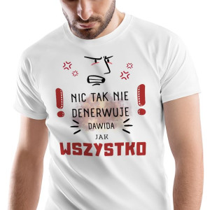 T-Shirt Męski Dla Dawida Koszulka M Prezent