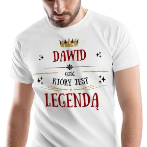 T-Shirt Męski Dla Dawida Koszulka M Prezent