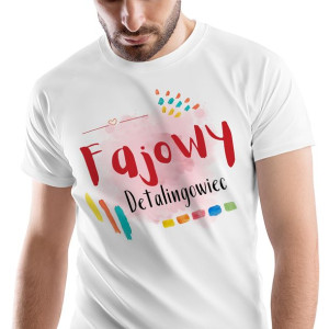 T-Shirt Męski Dla Detalingowca Koszulka M Prezent