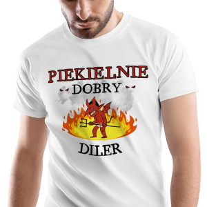 T-Shirt Męski Dla Dilera Koszulka M Prezent