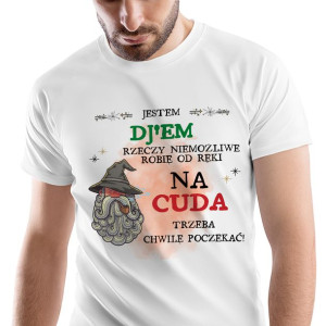 T-Shirt Męski Dla Dja Dj'a Koszulka M Prezent