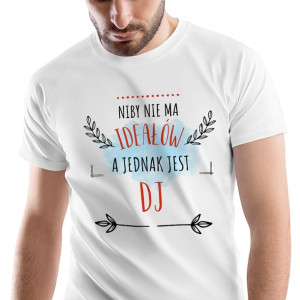 T-Shirt Męski Dla Dja Dj'a Koszulka S Prezent