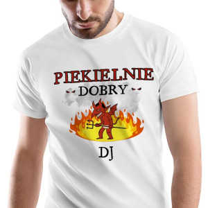 T-Shirt Męski Dla Dja Dj'a Koszulka XL Prezent
