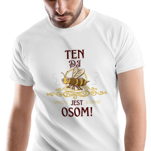 T-Shirt Męski Dla Dja Dj'a Koszulka XL Prezent