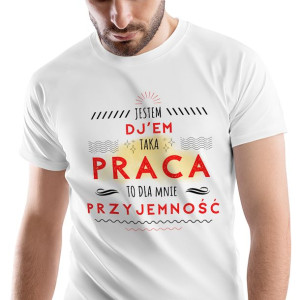 T-Shirt Męski Dla Dja Dj'a Koszulka XXL Prezent