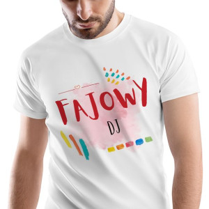 T-Shirt Męski Dla Dja Dj'a Koszulka XXL Prezent