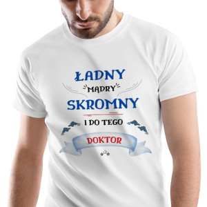 T-Shirt Męski Dla Doktora Koszulka XL Prezent