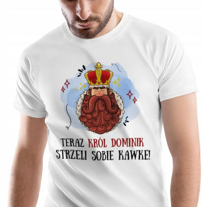 T-Shirt Męski Dla Dominika Koszulka L Prezent