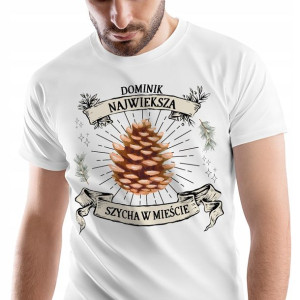 T-Shirt Męski Dla Dominika Koszulka L Prezent