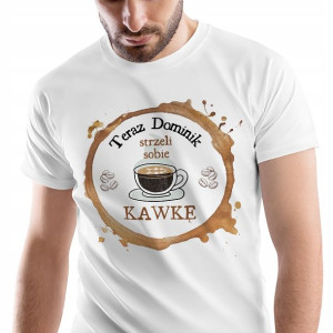 T-Shirt Męski Dla Dominika Koszulka S Prezent