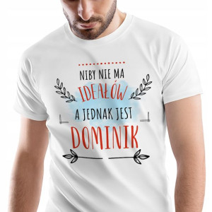 T-Shirt Męski Dla Dominika Koszulka XL Prezent