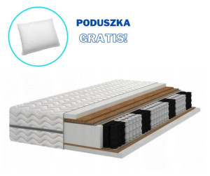 Materac bardzo twardy Pocket 3x kokos H4/H5