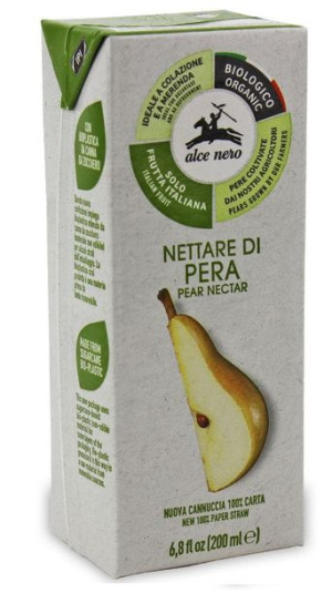 Nektar gruszkowy BIO 200 ml Alce Nero