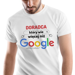 T-Shirt Męski Dla Doradcy Koszulka S Prezent