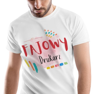 T-Shirt Męski Dla Drukarza Koszulka S Prezent