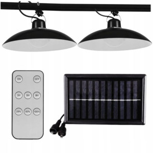 2x Żyrandol Lampa Solarna Wisząca Zewnętrzna Mocna