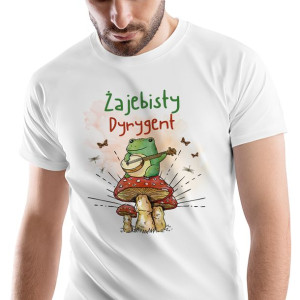 T-Shirt Męski Dla Dyrygenta Koszulka S Prezent