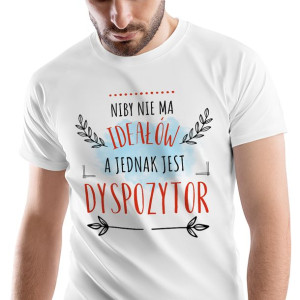 T-Shirt Męski Dla Dyspozytora Koszulka XL Prezent