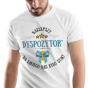 T-Shirt Męski Dla Dyspozytora Koszulka XXL Prezent