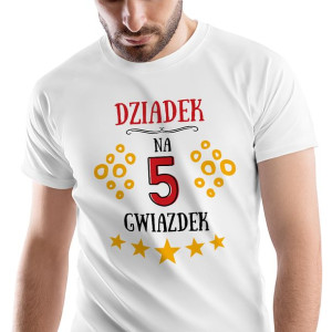 T-Shirt Męski Dla Dziadka Koszulka L Prezent