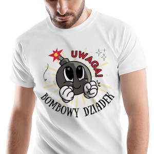 T-Shirt Męski Dla Dziadka Koszulka L Prezent