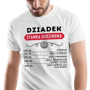 T-Shirt Męski Dla Dziadka Koszulka M Prezent