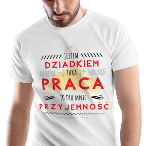 T-Shirt Męski Dla Dziadka Koszulka S Prezent