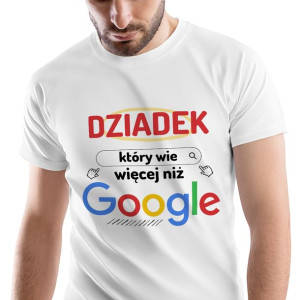 T-Shirt Męski Dla Dziadka Koszulka S Prezent