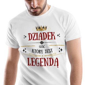 T-Shirt Męski Dla Dziadka Koszulka XL Prezent