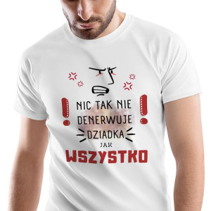 T-Shirt Męski Dla Dziadka Koszulka XXL Prezent