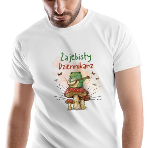 T-Shirt Męski Dla Dziennikarza na Urodziny S
