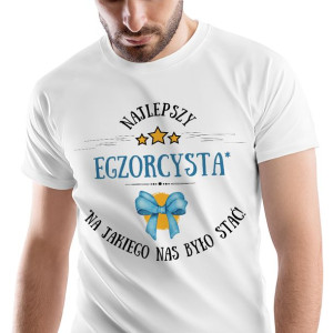 T-Shirt Męski Dla Egzorcysty Koszulka L Prezent