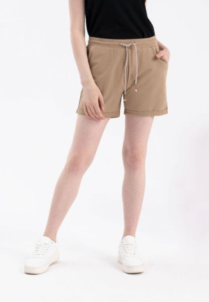 Damskie Szorty Beżowe Basic Volcano N-ell Xl