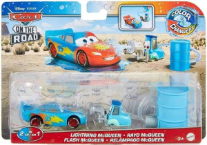 Auta Cars zmieniający kolor pojazd samochód Zygzak McQueen