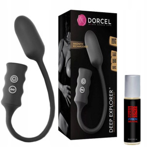 Stymulator prostaty i odbytu z wibracjami. Perfumy