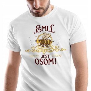 T-Shirt Męski Dla Emila Koszulka S Prezent
