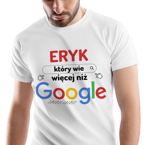T-Shirt Męski Dla Eryka Koszulka L Prezent
