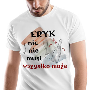 T-Shirt Męski Dla Eryka Koszulka XL Prezent