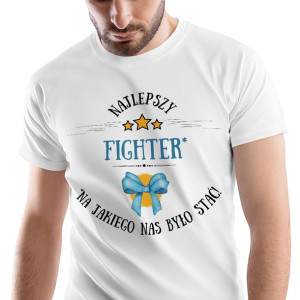 T-Shirt Męski Dla Fightera Koszulka L Prezent