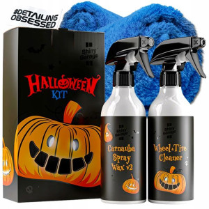 SHINY GARAGE HALLOWEEN KIT Wax V2 + Tire Cleaner