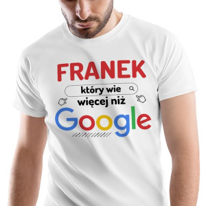 T-Shirt Męski Dla Franka Koszulka XL Prezent