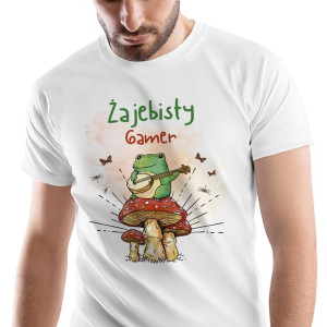 T-Shirt Męski Dla Gamera Koszulka L Prezent